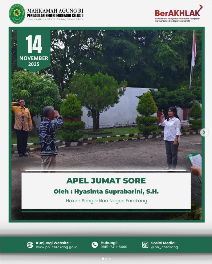 14 November Jumat Sore